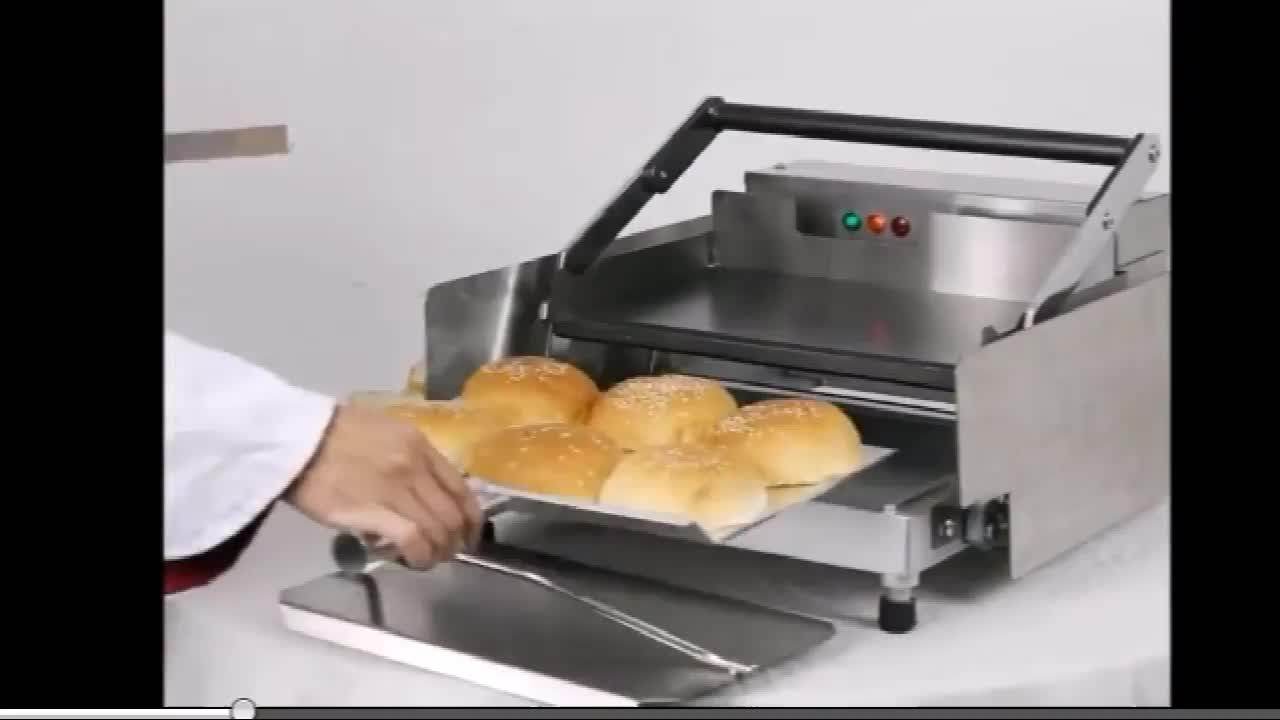 High Quality Layer Electric Burger Machine Hamburger Roaster Burger