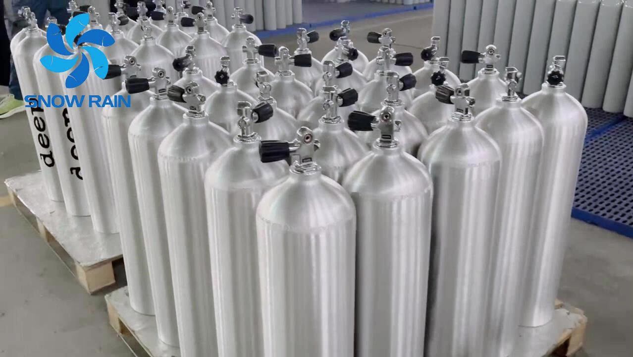 Manufacturer Aluminum Scuba Diving Safety Tank 200 Bar Cylinders For