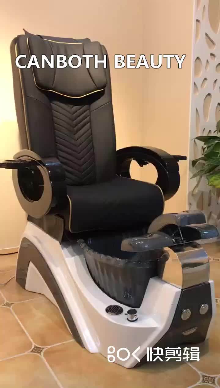 Used Salon Pedicure Chairs / Pedicure Spa Chair With Taiwan Human Touch
