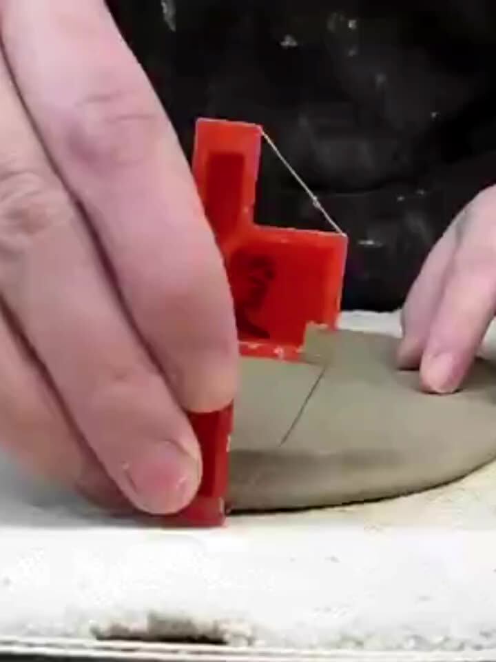 Taglierina Per Argilla Multi-angolo | Strumento In Acciaio Per Ceramica | Angoli 45/30/60 Gradi | Leggero E Maneggevole | Ideale Per Ruota E Scultura