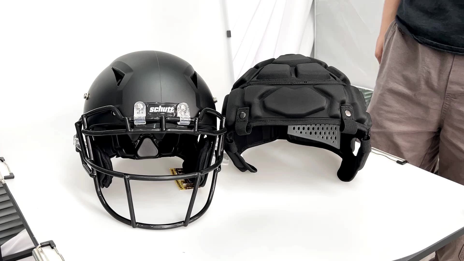 SHENOCHI American Football Head Safe Guard Custom Soft Shell Cap Cover