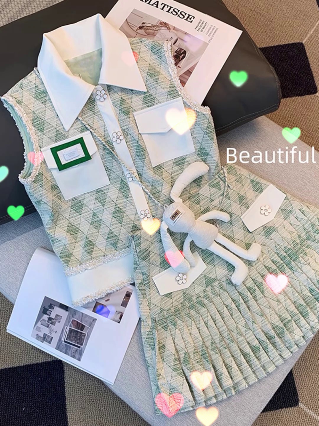 宠粉福利合集。2025夏季小香风两件套实在值得入手吗？