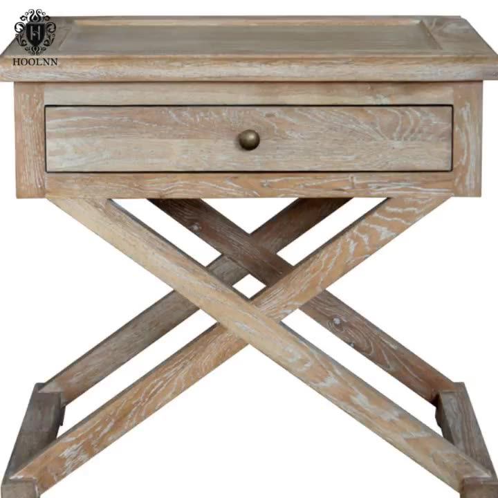 Antique Frenchstyle Wooden Crossleg Side Table Hl509 Buy Side Table