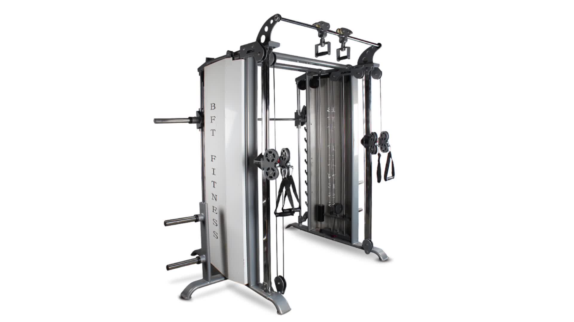 Commercial Gym Fitness Equipment Cable Crossover Multi Function Smith