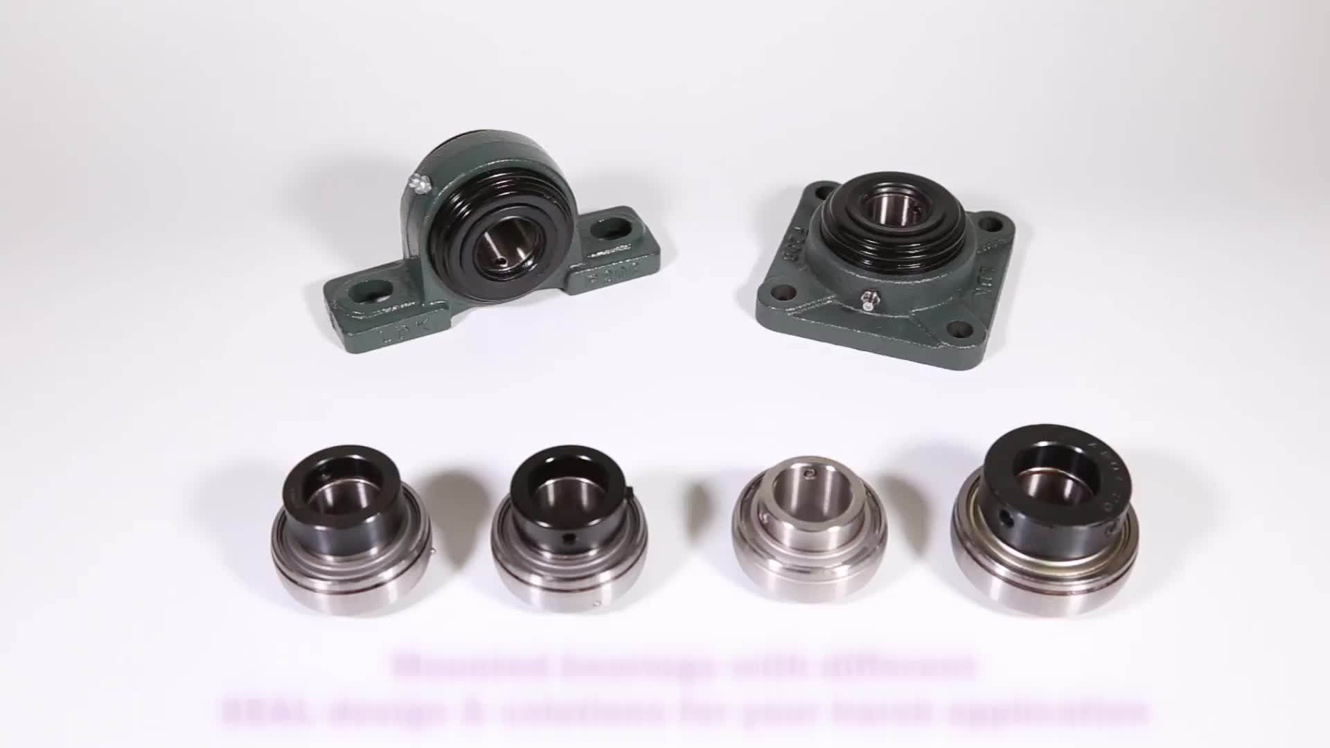 Ts16949 Certification Uc Series Inch Insert Spherical Outside Surface