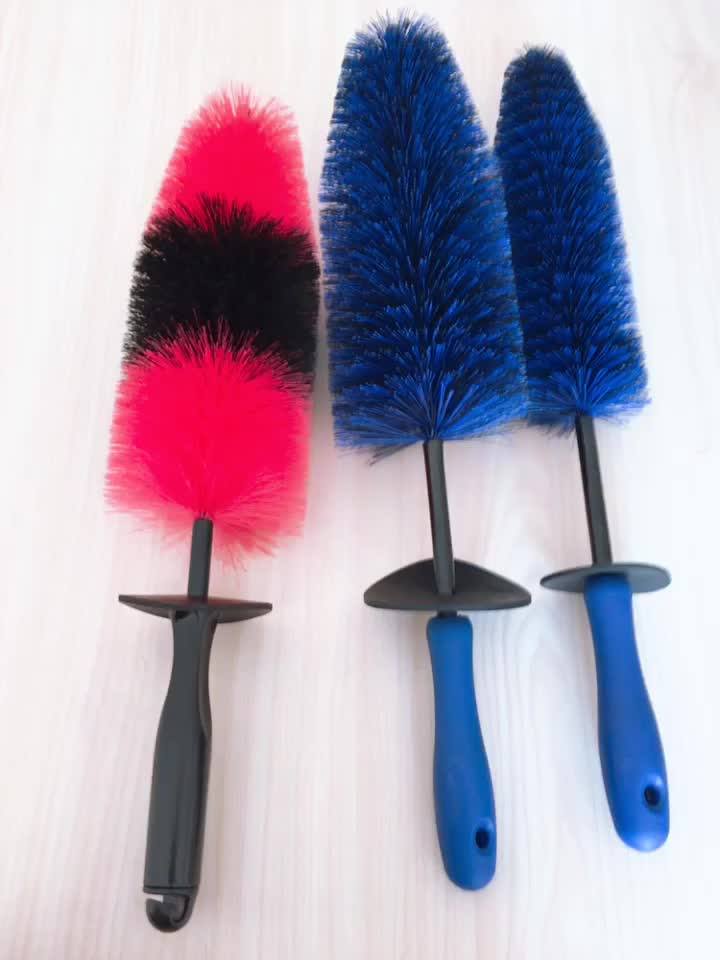Car Wheel Scrub Brush For Auto Cleaning Tyre Detailing Dirt Removing