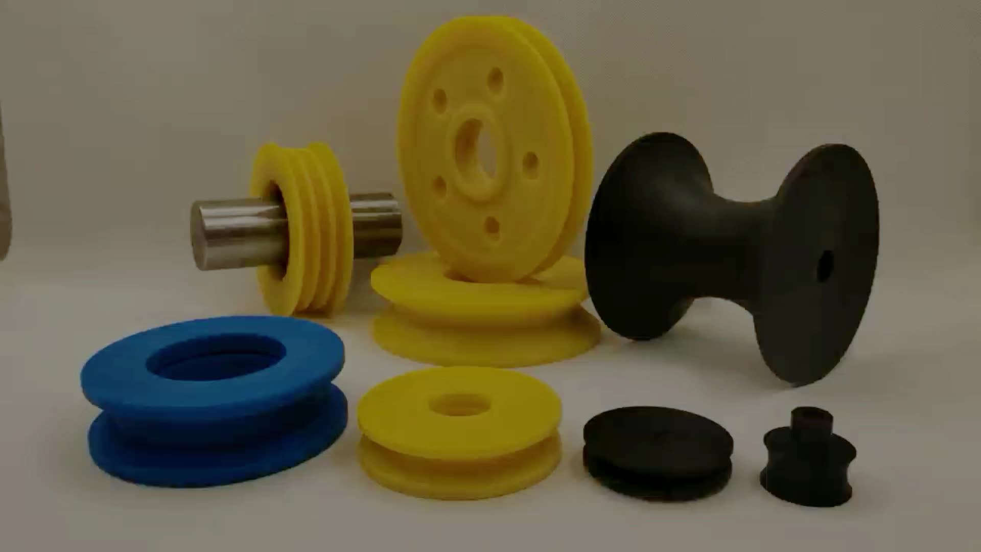 Custom Plastic Pulley Power Transmission Parts Injection Plastic