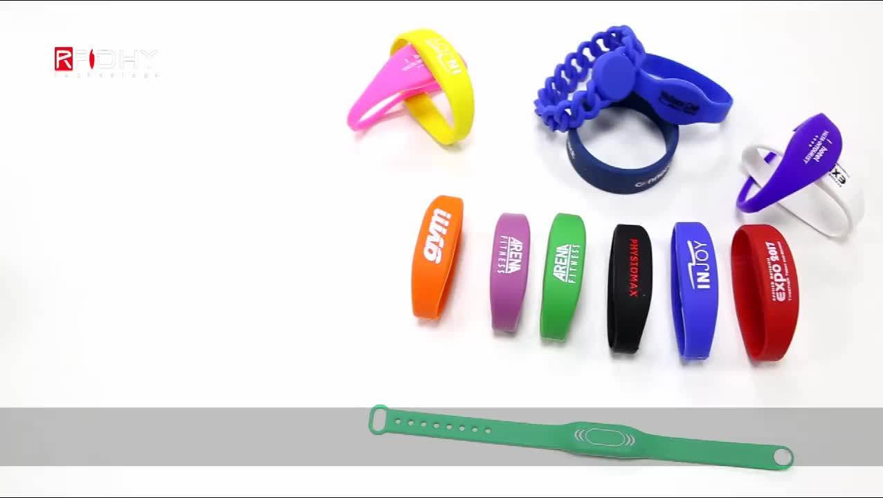 High Security Reusable Rfid Wristband Key Fob For Hotel Buy Wristband