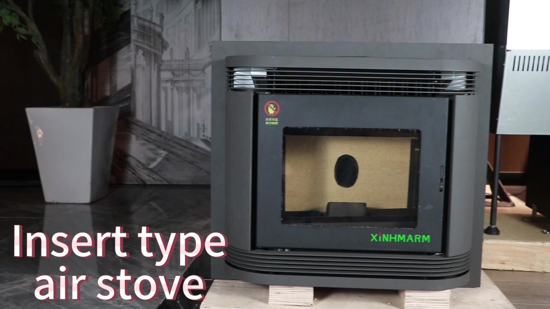 Factory Direct Sales Embedded Pellet Stove Burnt Wood Pellets Source