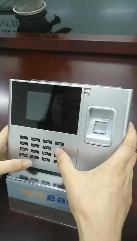 employee time clock software fingerprint time attendance tracker