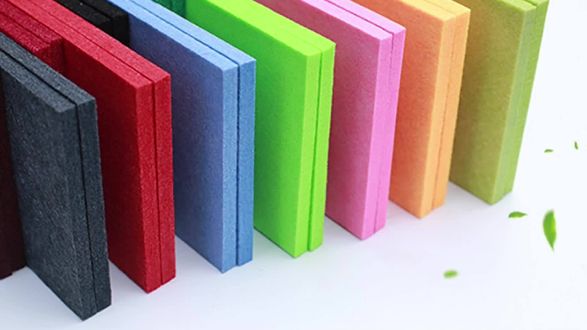 Acoustic Panels Soundproof Hexagon Pet Acoustic Panel 100% Polyester