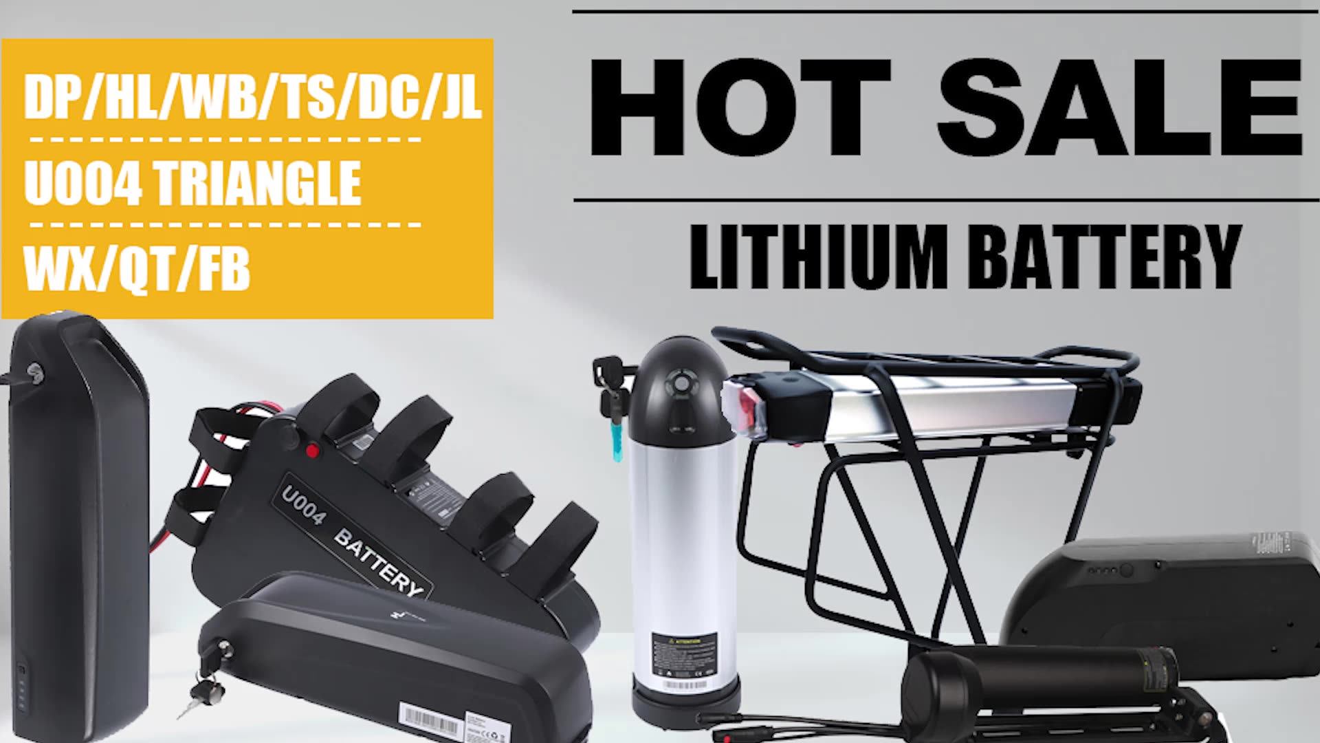 Best Sale E Bike Battery 52v 17.5ah Lithium Battery Fit 2000w Liion