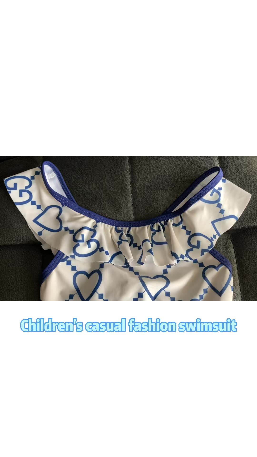 Luxury Custom Children's Clothing Summer Floral Cotton Girls Short