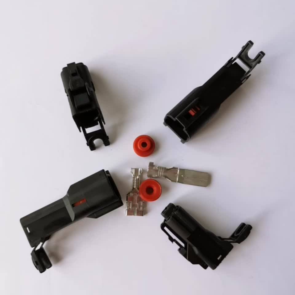 3 Pin 12124685 15358681 Waterproof Female And Male Automotive Cooler Fan Connector Auto