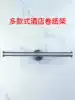 Positive 304 stainless steel roll toilet paper holder toilet toilet vertical toilet paper holder Hotel wall-mounted roll toilet paper tube tissue holder