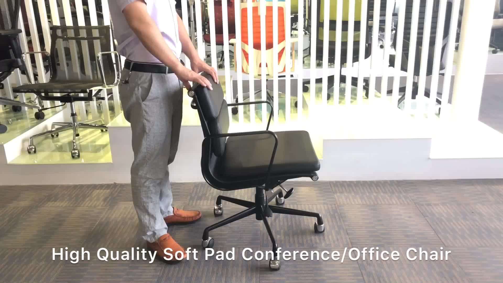 Aluminium Group Ea 217 Swivel Soft Pad Chair With Armrests Buy Soft