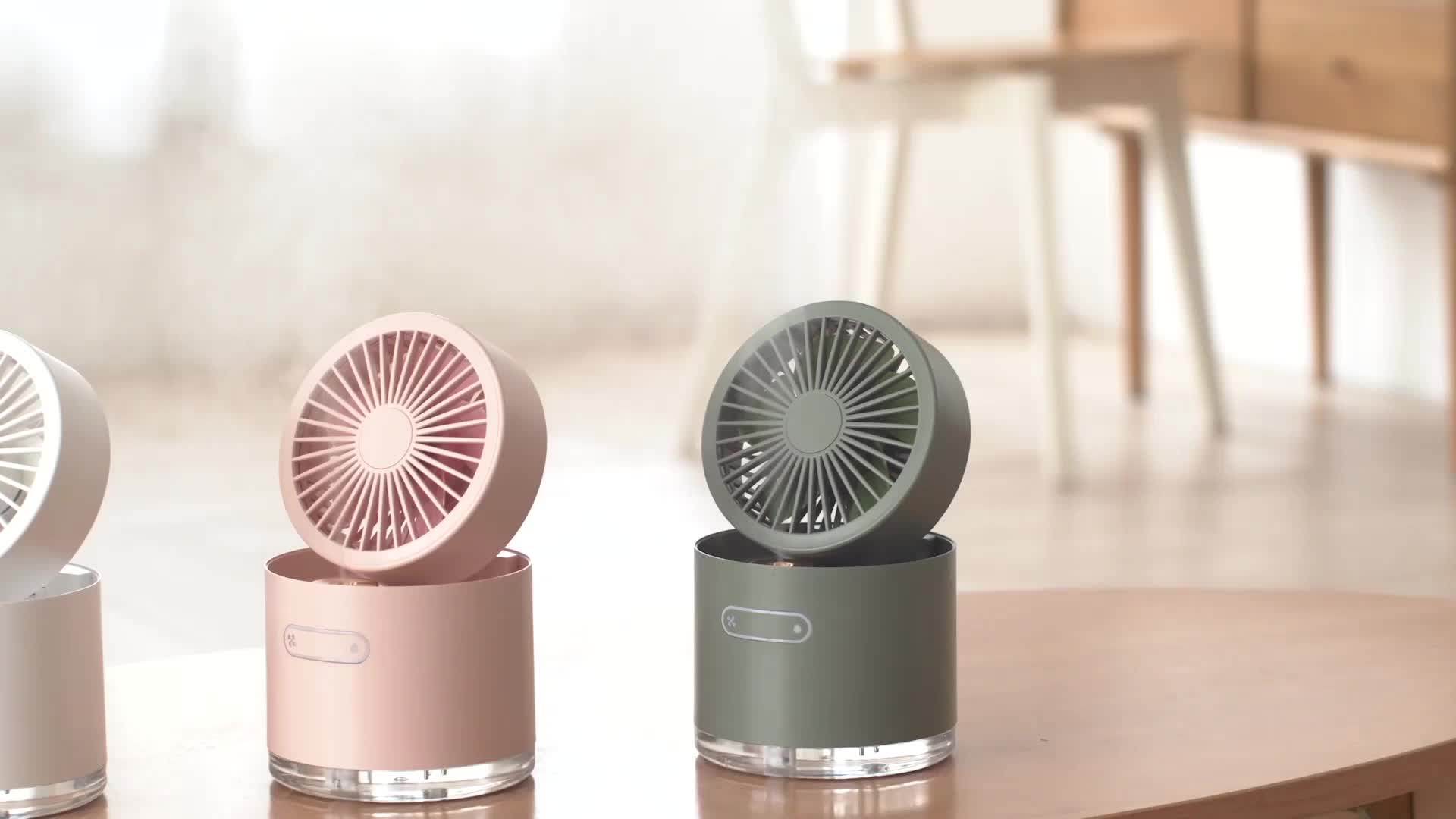 2000mah Wireless Water Spray Cooling Mist Fan Usb Rechargeable Spray Fan Buy Rechargeable