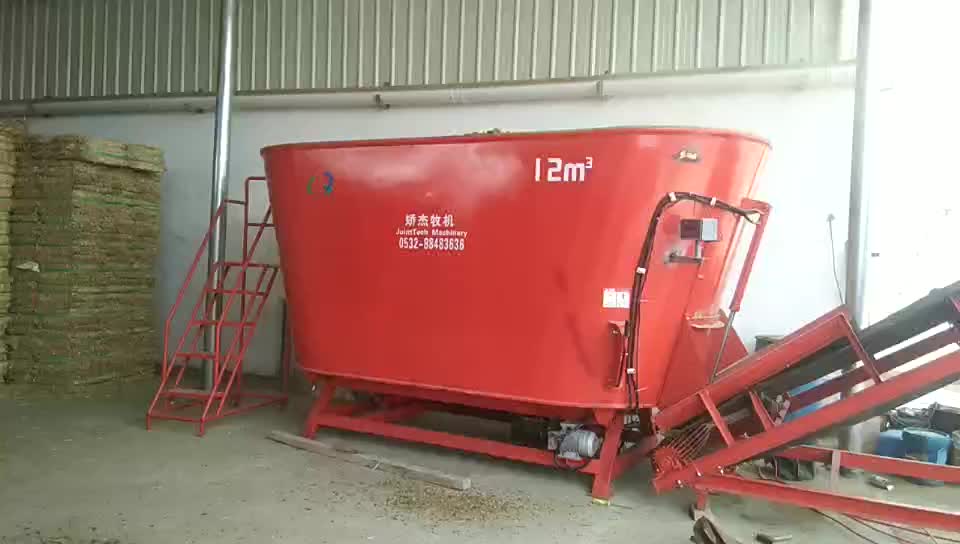 Fixed Type Cattle Feed Mixer Fodder Processor Machine For Sale! Buy