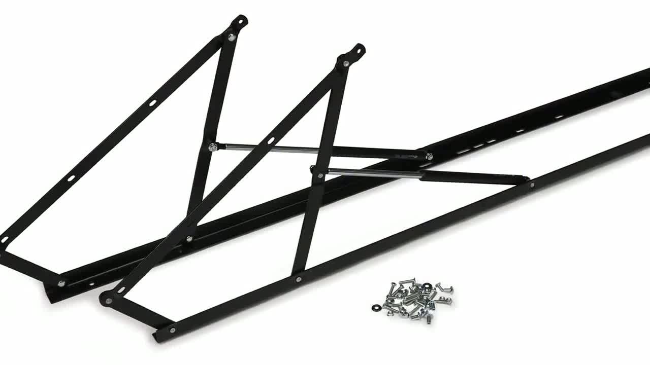 2ft Pneumatic Bed Lift Mechanism Frame Gas Spring Bed Storage Lift Kit