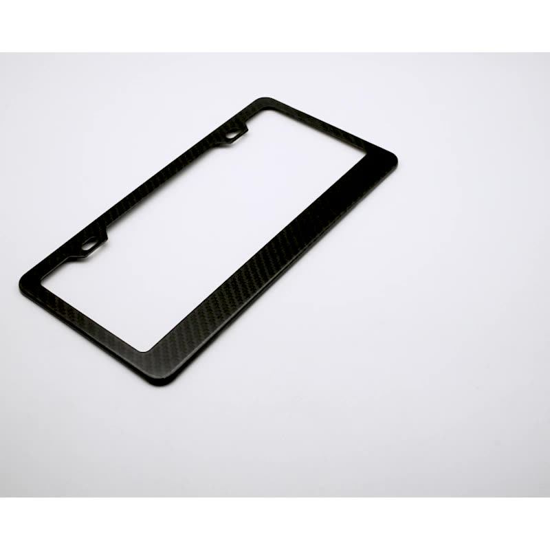 Top Quality American License Plates Frames Aluminum Carbon Fiber Surface License Plate Frame Usa