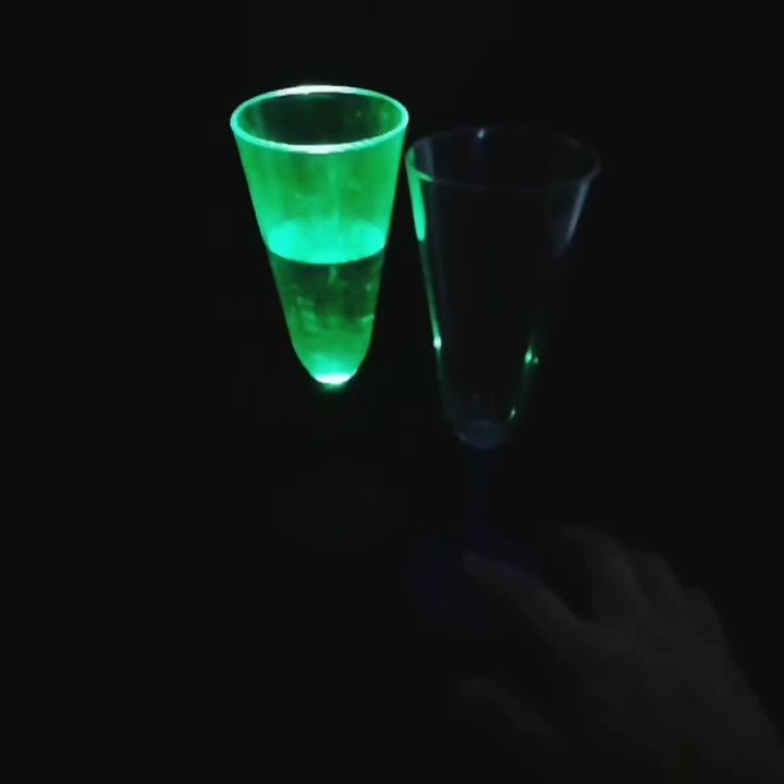 Wedding Decoration Led Champagne Cups Glass Buy Plastic Wine Glass