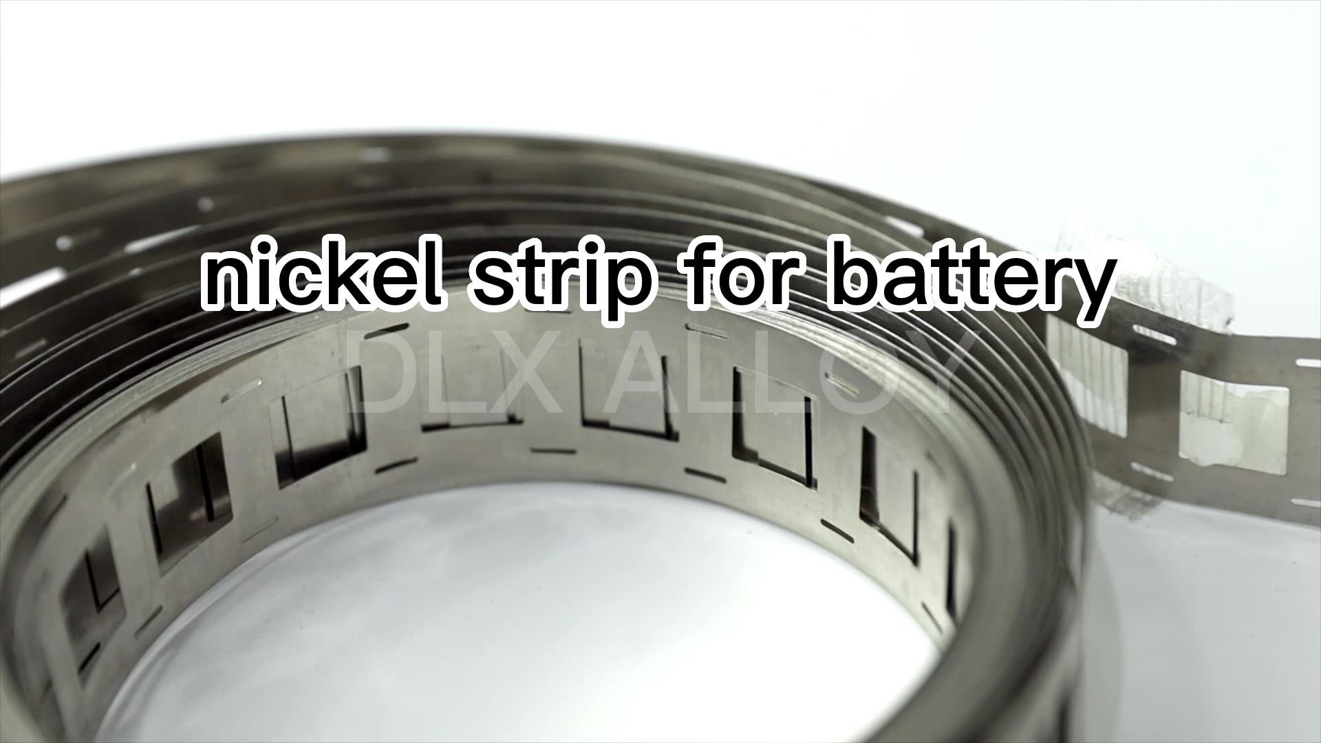 Pure Nickel/nickel Plated Strip Welding Solder Tabs Nickel Contact For