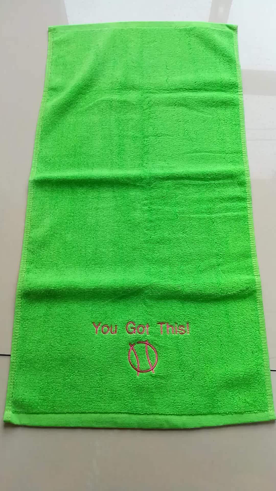 Embroider Logo Yoga Fitness Towel Cotton Gym Towel Buy Unbleached