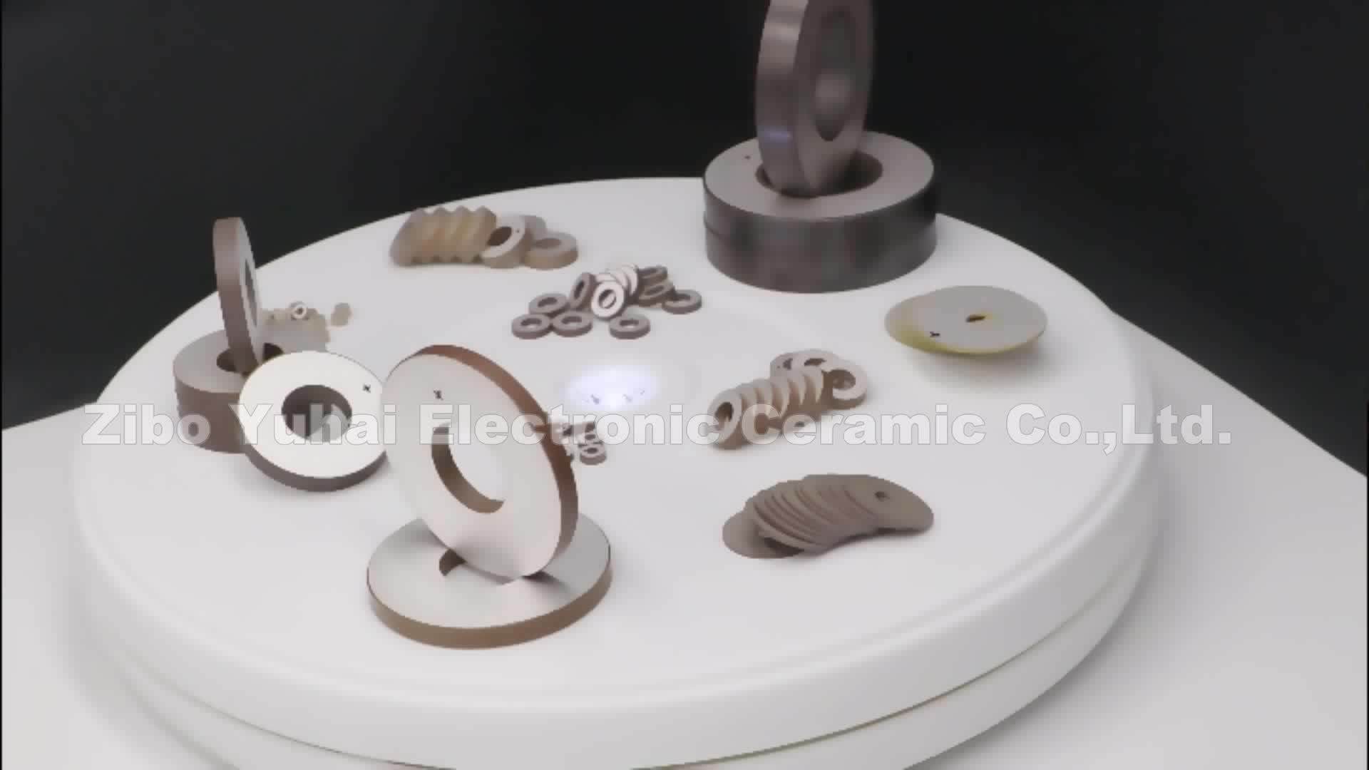 10*5*3mm Piezoelectric Crystal Transducer Ultrasonic Pzt Ceramic Ring