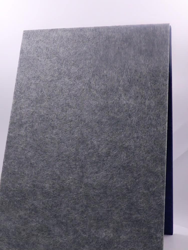 Polyester fiber sound-absorbing board Wall decoration ktv special kindergarten piano room sound insulation board Felt board decoration materials