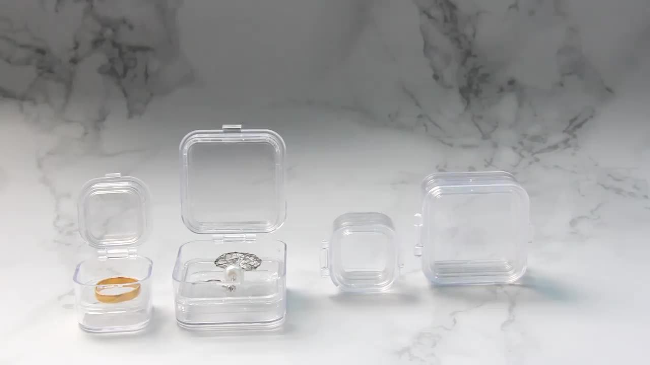 In Stock 1 Inch 2 Inch 3inch Clear Dental Box Plastic Pillow Boxes