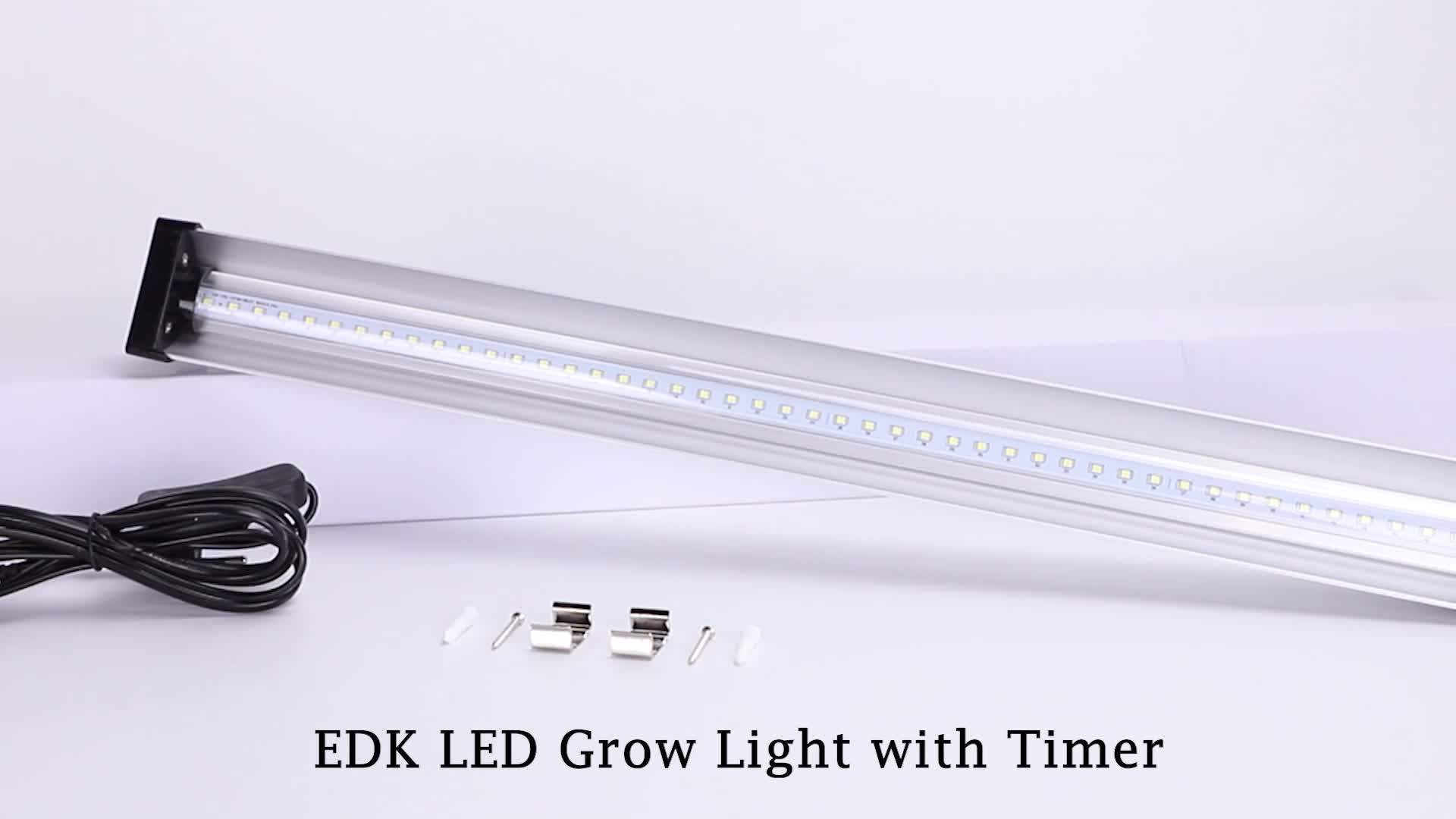 48 Inch 6500k Timer Strips Led Grow Light Bar For Lettuce