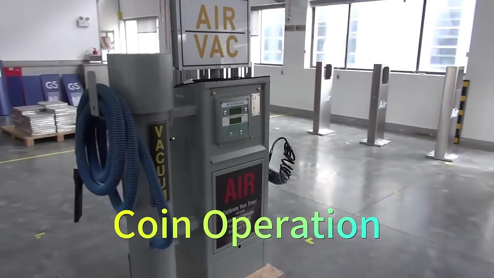 G5 Coin Operated Air Vending Machine Vacuum Cleaner And Tire Inflators
