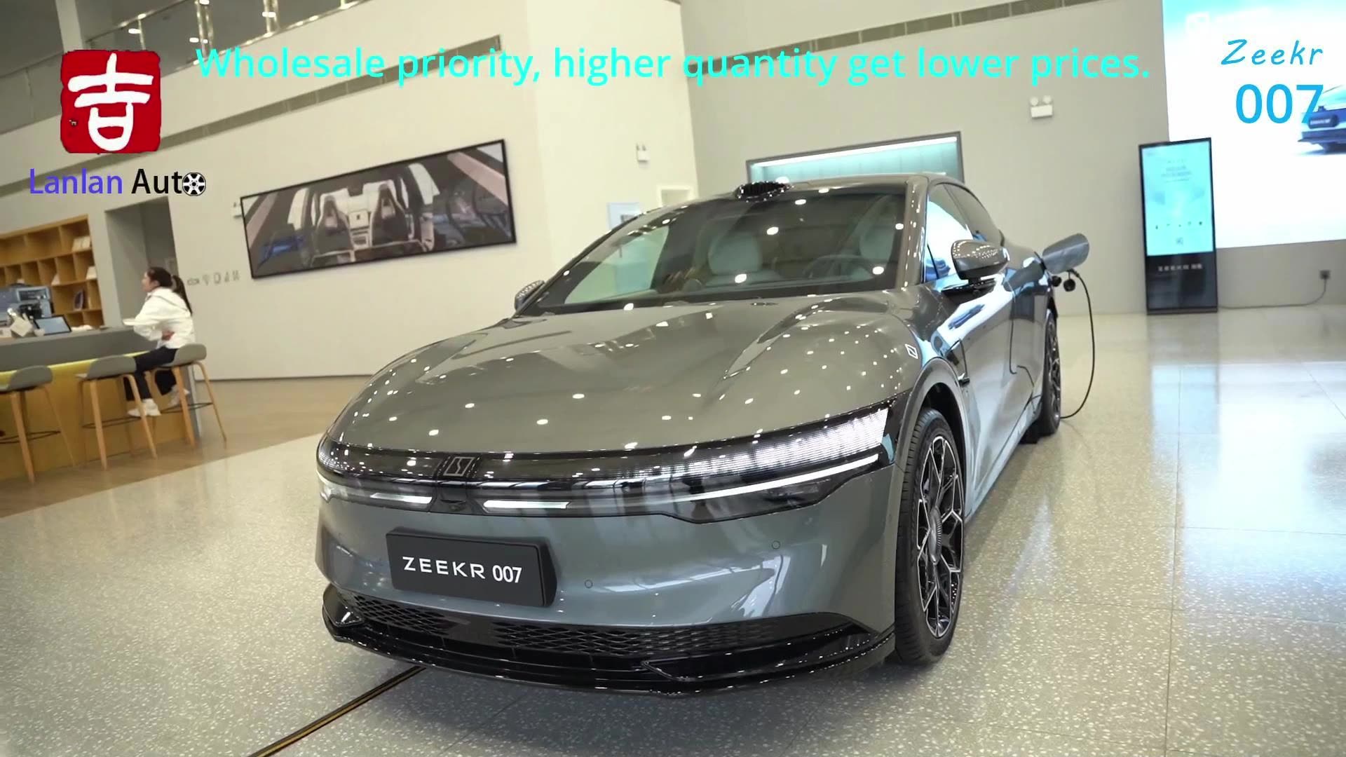 2024 New Car Highend Luxury Sedan Zeekr 007 2024 Rwd Awd 310km/h High