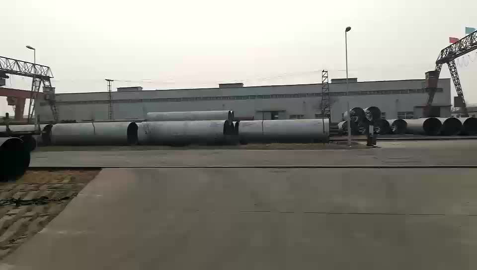 26 Inch Large Diameter Awwa C200 Spirally Welded Galvanized Water Steel