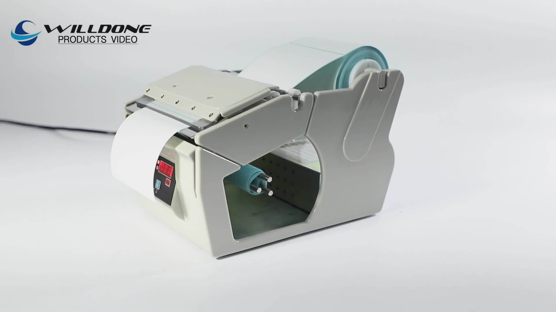 Factory Price Willdone X130 Automatic Label Cutting Dispenser Machine