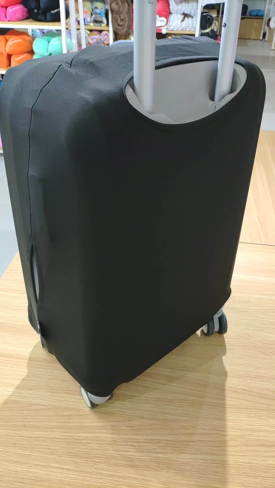 Best Price Custom Spandex Protective Luggage Protector Suitcase Cover Hot Sale Fashion Solid
