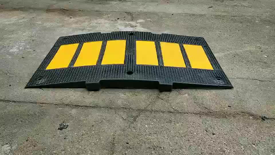 Traffic Driveway Round Rubber Speed Bump Speed Bumper Buy Speed Bumper,Rubber Speed Bump