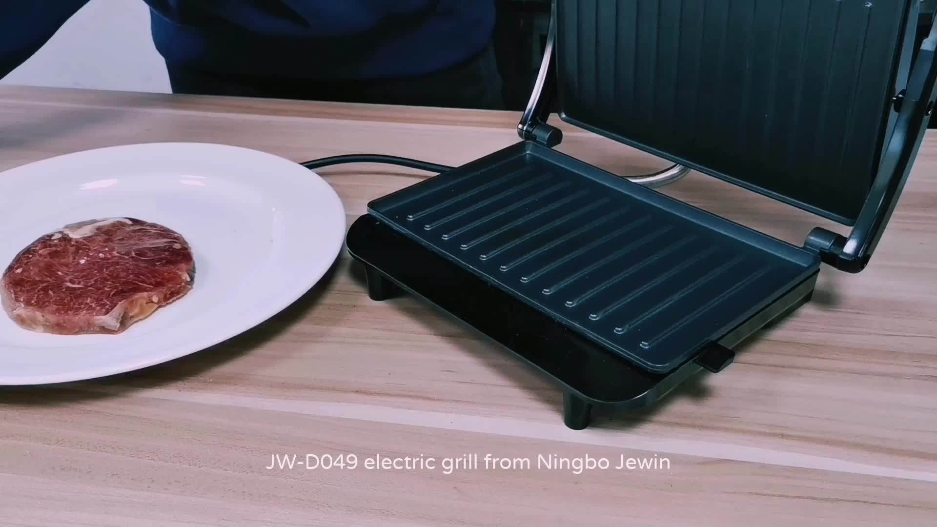 Household Electric Mini Contact Grill With Stainless Steel Cover Buy