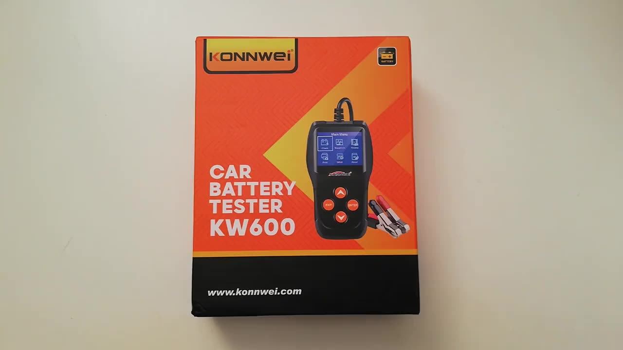 Konnwei Multilanguage Hybrid Battery Tester Helpful Tool For