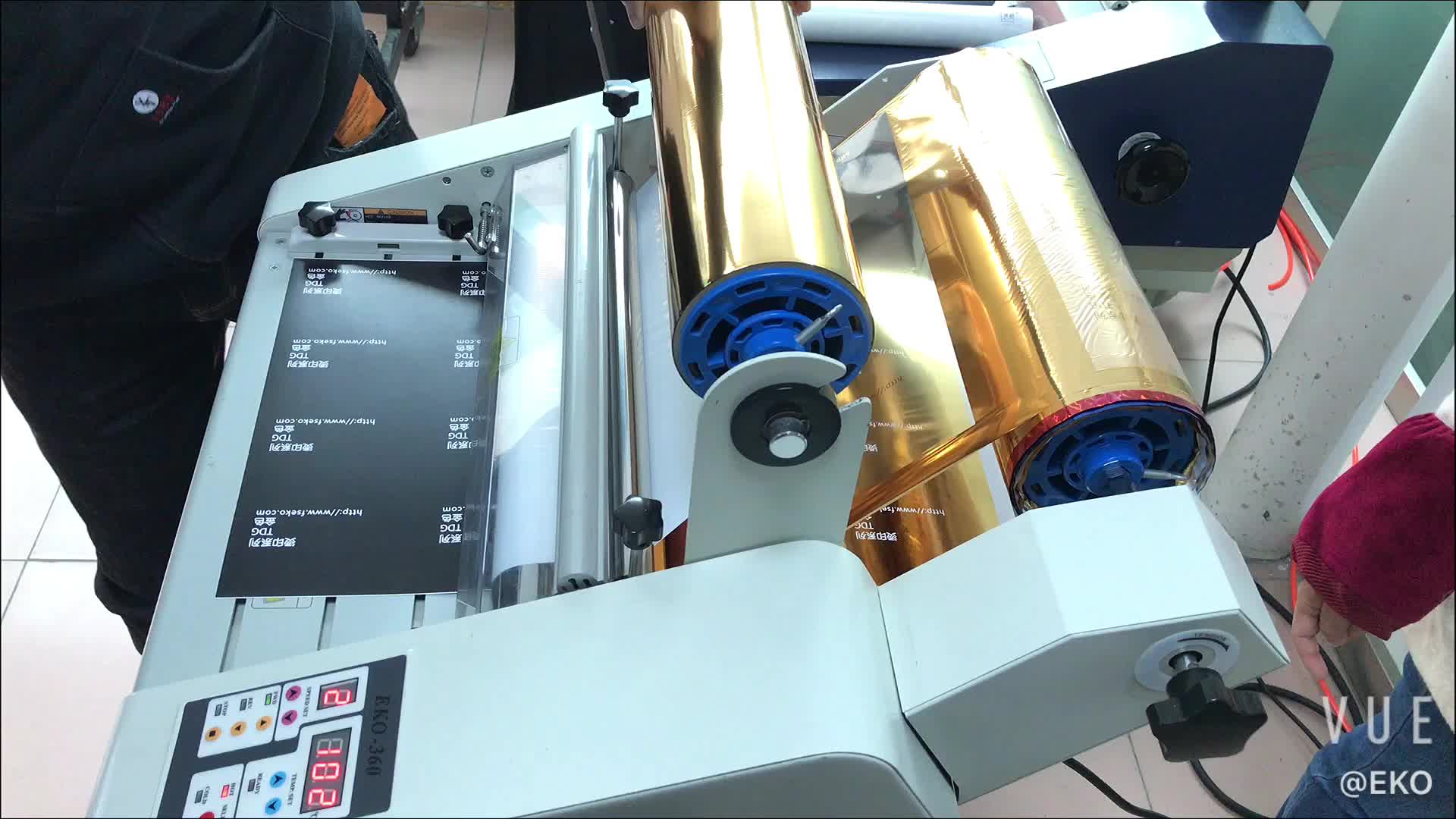 Eko Digital Toner Foil Hot Sleeking Film Gold Foil & Silver Foil Hot