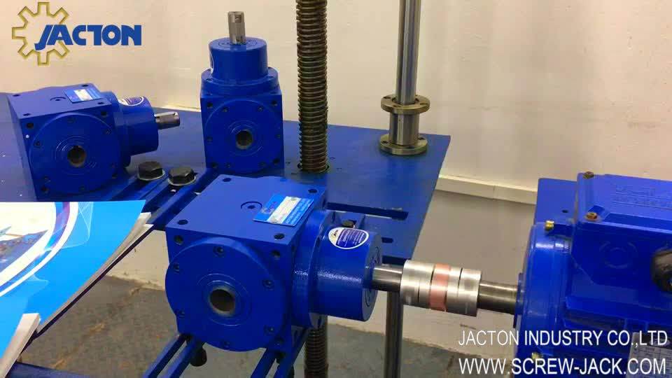 High Precision Jtp140 90 Degree Hollow Shaft Gear Box For Hollow Bore
