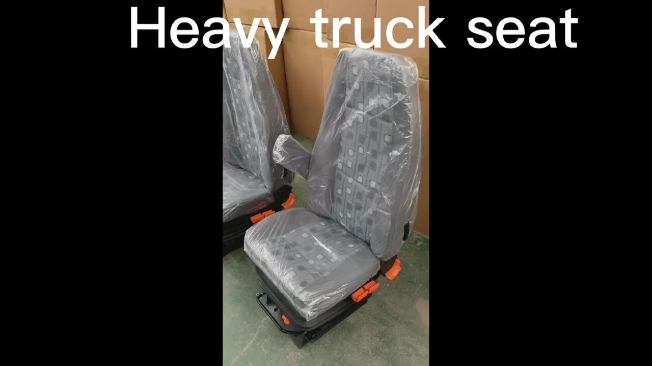 Comfortable Air Suspension Truck Driver Seat With Ventilation And