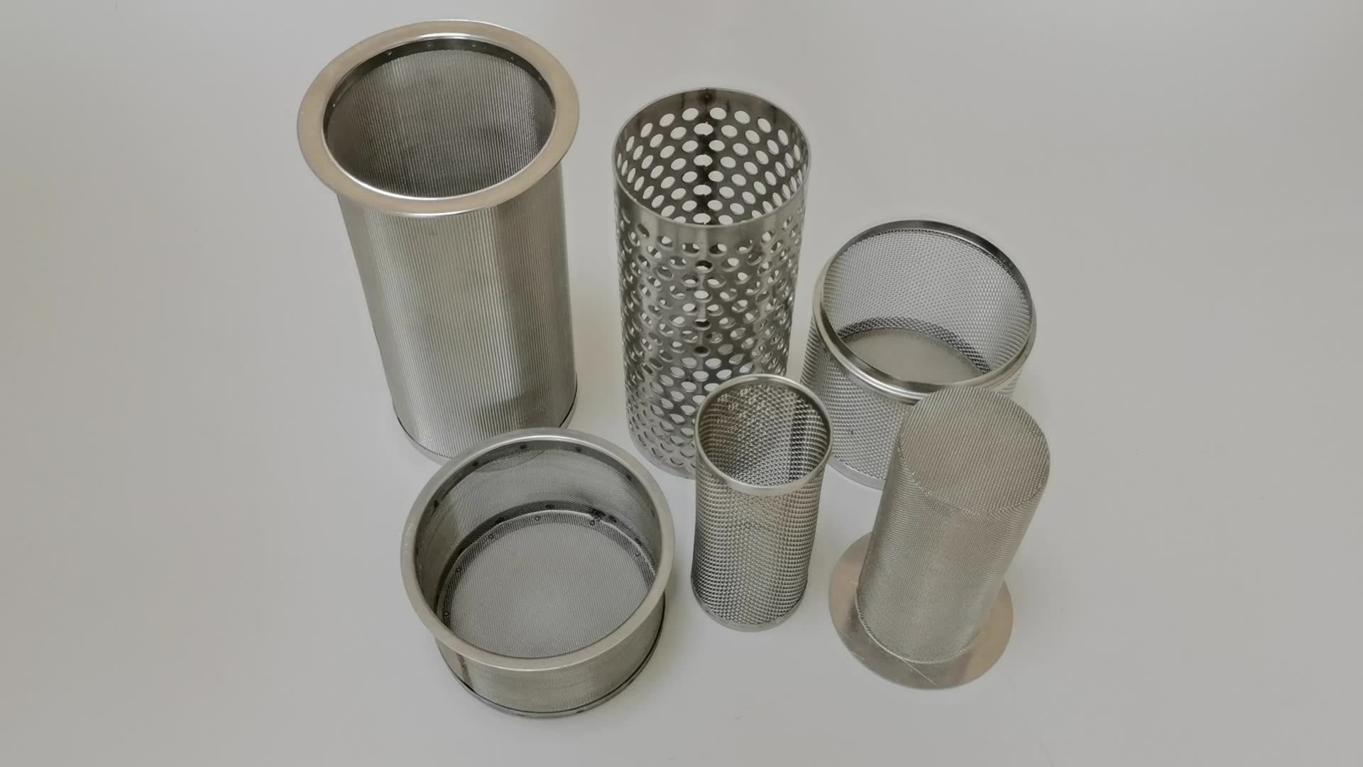 Customized Stainless Steel Wire Mesh Cylinder Filter Mesh Filter For