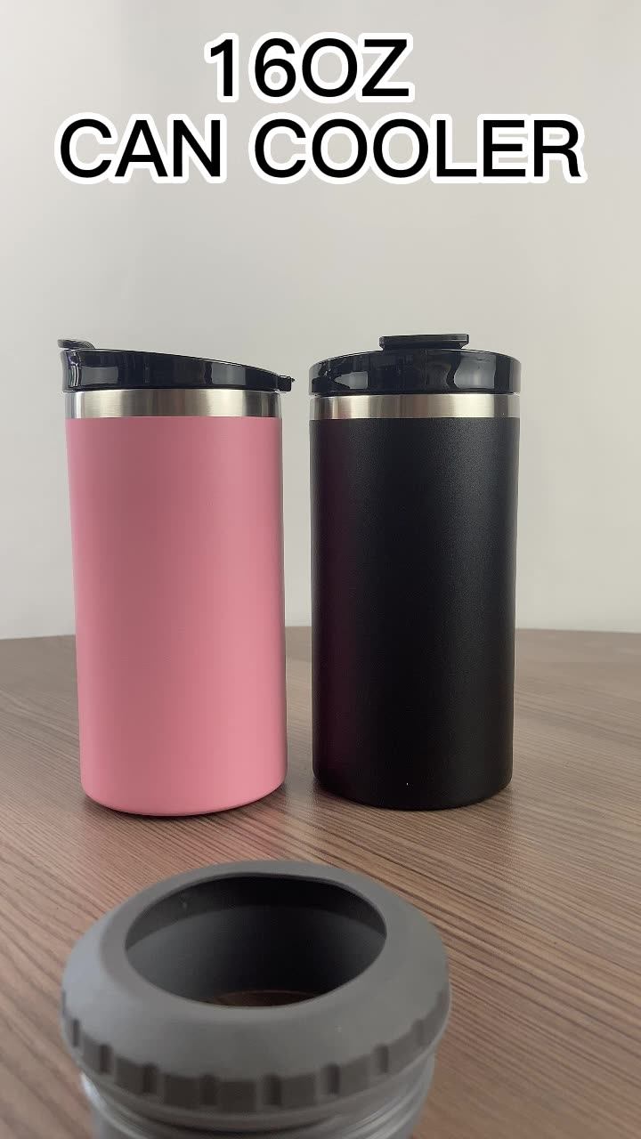 Can Cooler for 16oz Slim Cans in Sublimation Koozie