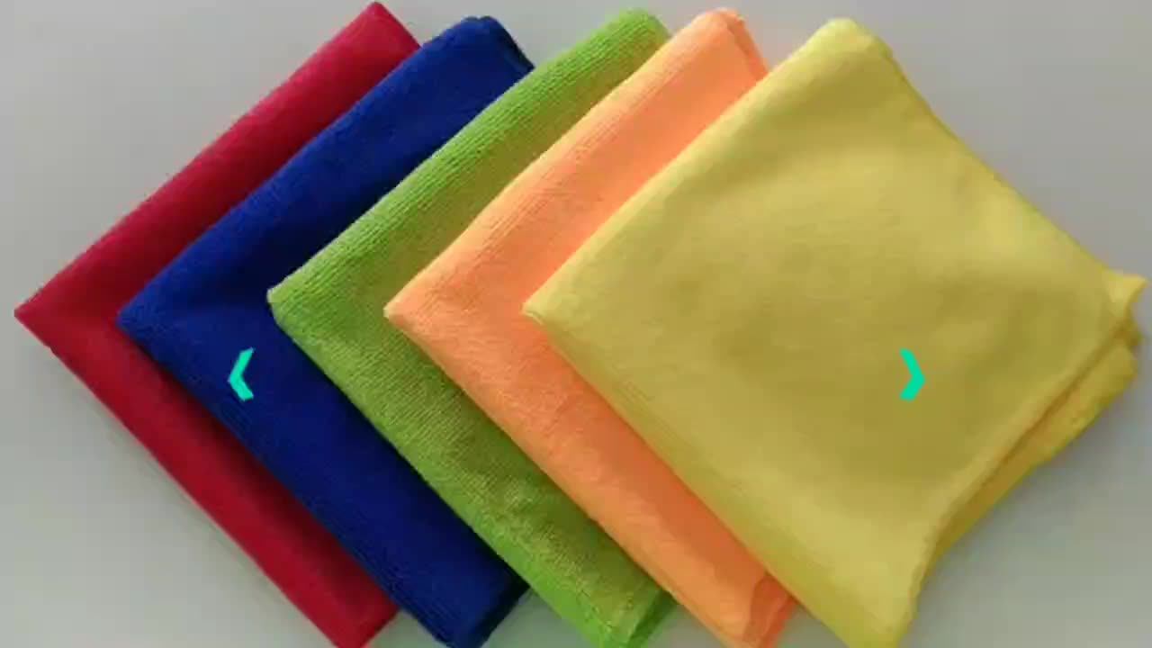 80 Polyester 20 Polyamide Water Absorption Microfibre Cleaning Car Wash