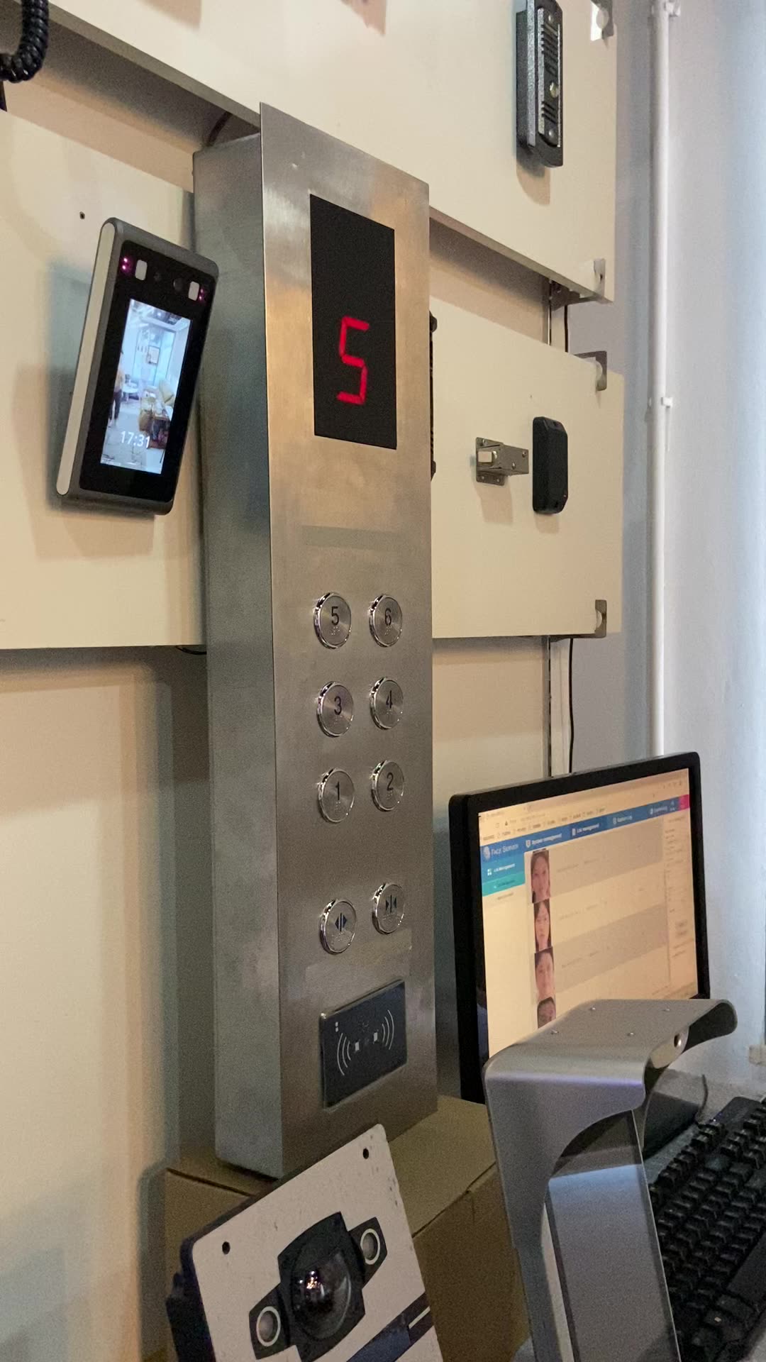 Hotel Building Face Recognition Elevator Lift Access Control System Buy Hotel Building Access
