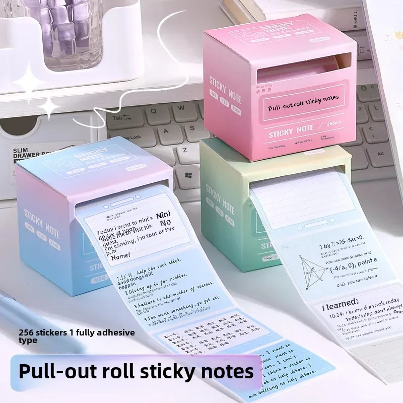 Detachable high quality note, sticker for students -> Отсоединяемая высококачественная записка, наклейка для учащихся
