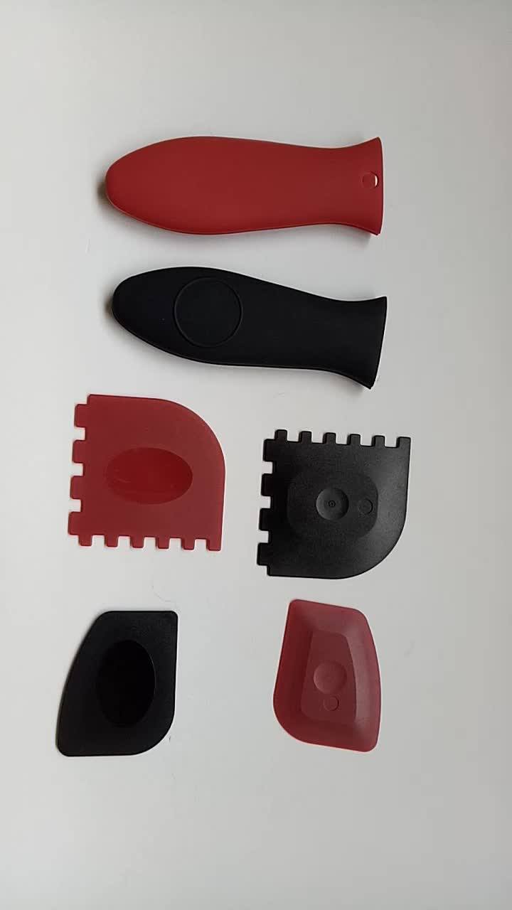 Ecofriendly Cookware Silicone Pot Handle Covers Silicone Rubber Sleeve