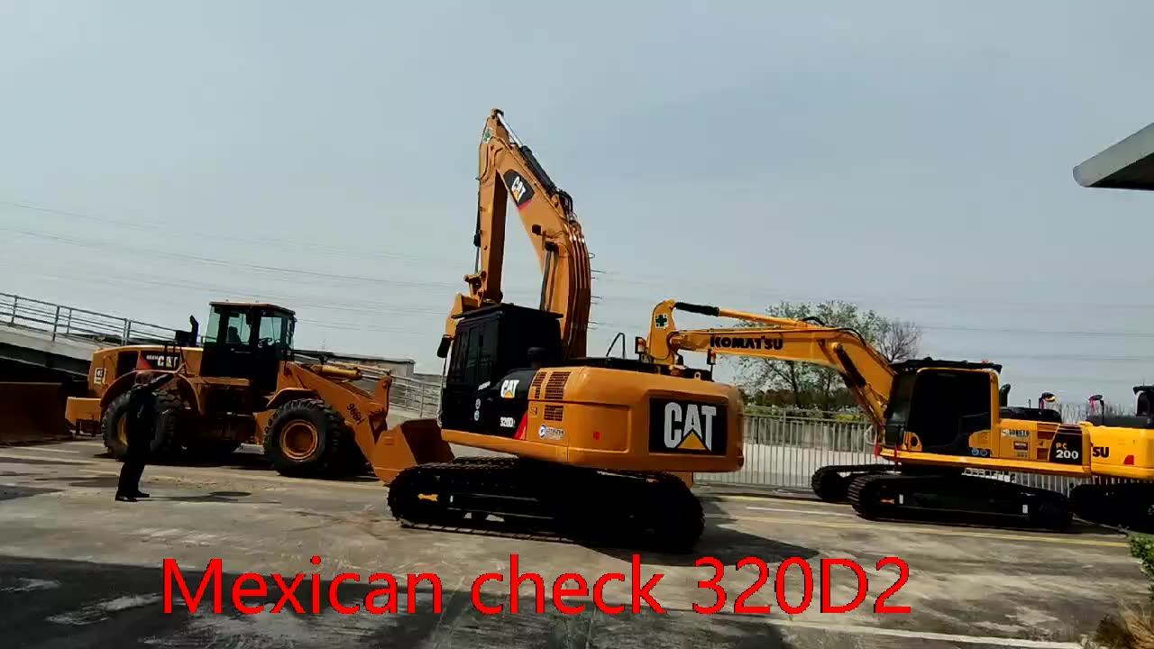Japan Made Caterpillar 320d2 Used Crawler Excavator,Cheap Price 20ton