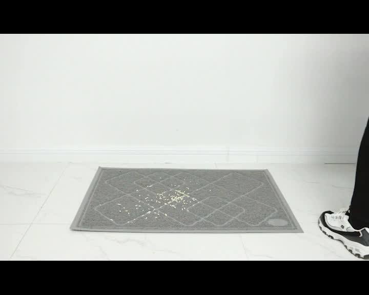 Kitty Sand Trapper Scatter Control Mat Cat Litter Catcher Mat Pvc Pet